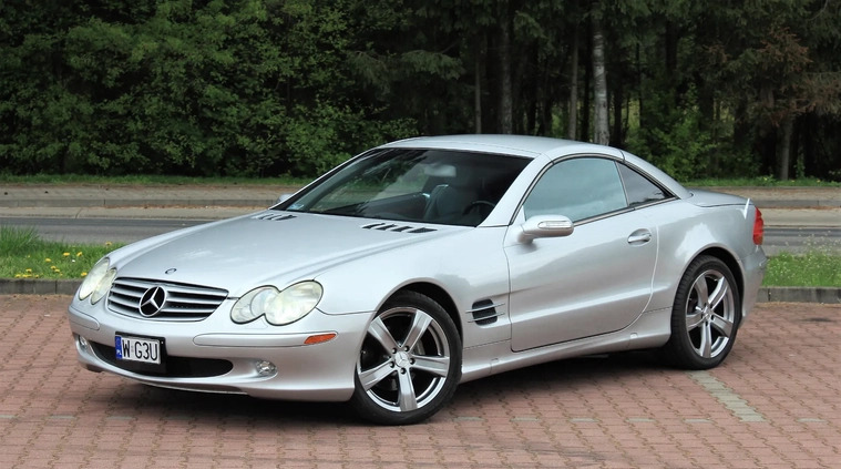 mercedes benz sl Mercedes-Benz SL cena 66666 przebieg: 174000, rok produkcji 2004 z Połaniec